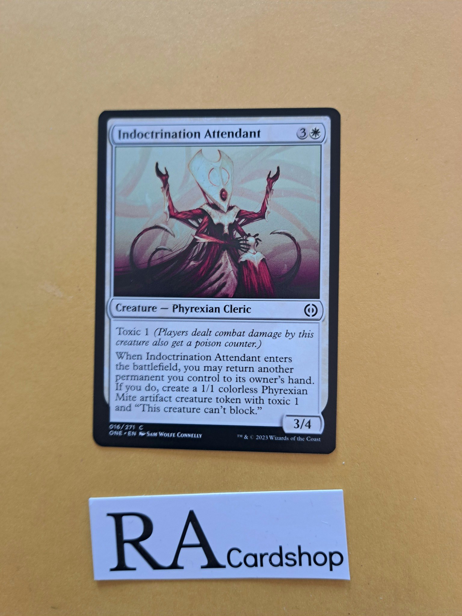 Indoctrination Attendant Common 016/271 Phyrexia All Will Be One Magic the Gathering
