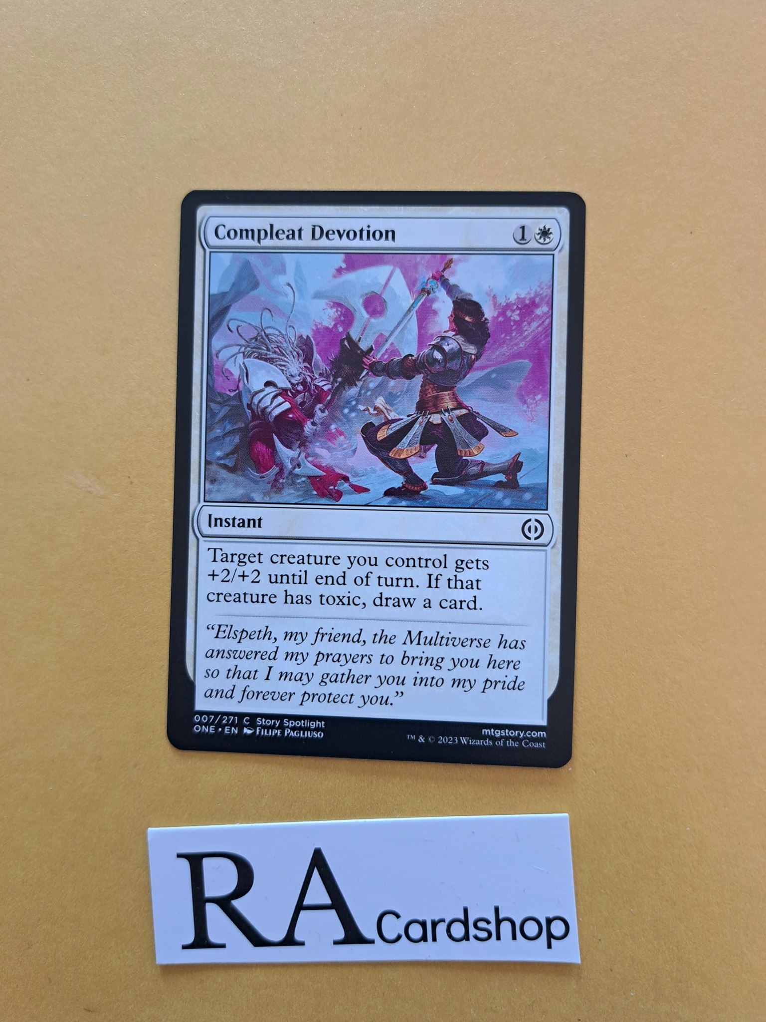 Compleat Devotion Common 007/271 Phyrexia All Will Be One Magic the Gathering