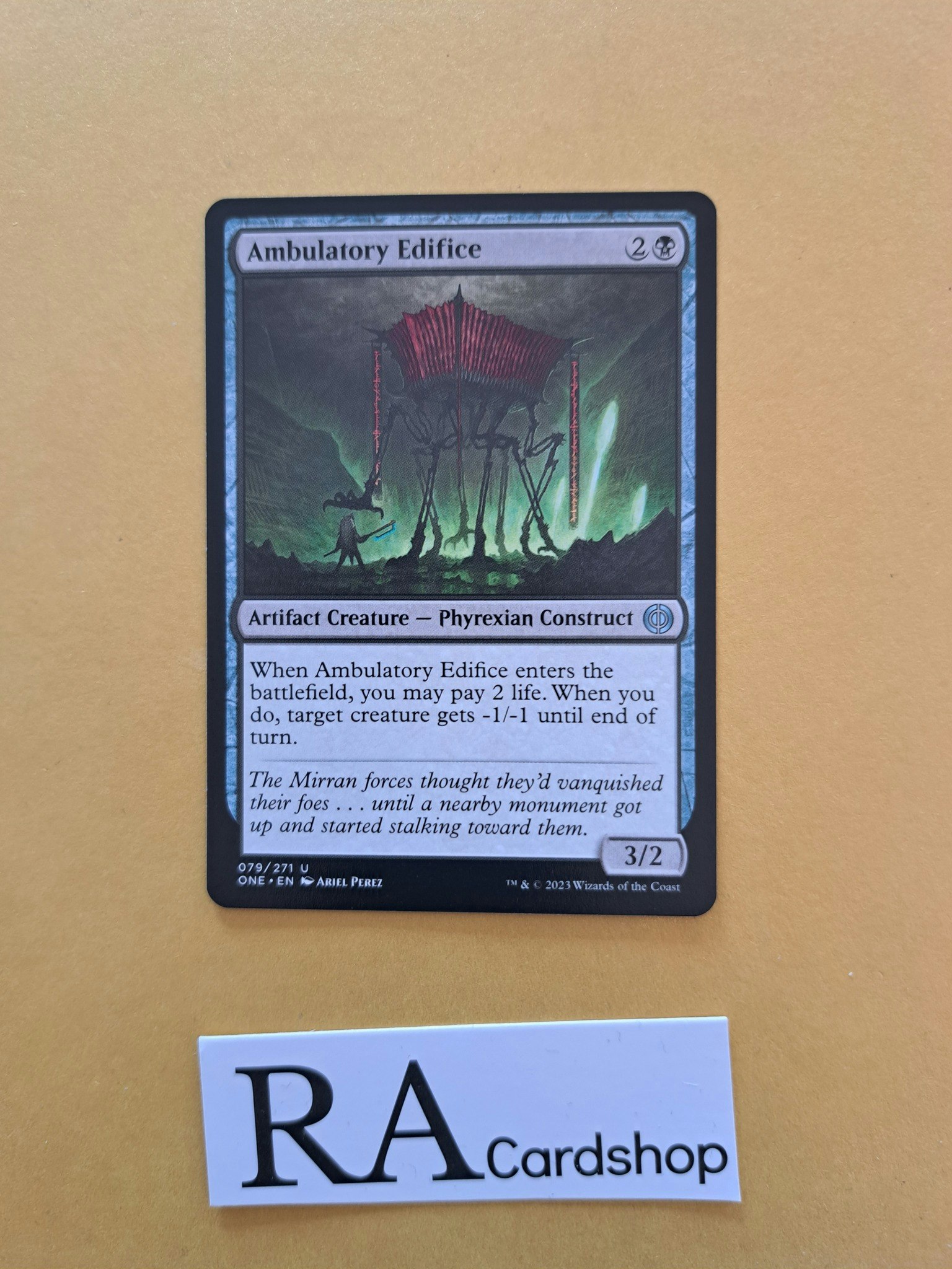 Ambulatory Edifice Uncommon 079/271 Phyrexia All Will Be One Magic the Gathering