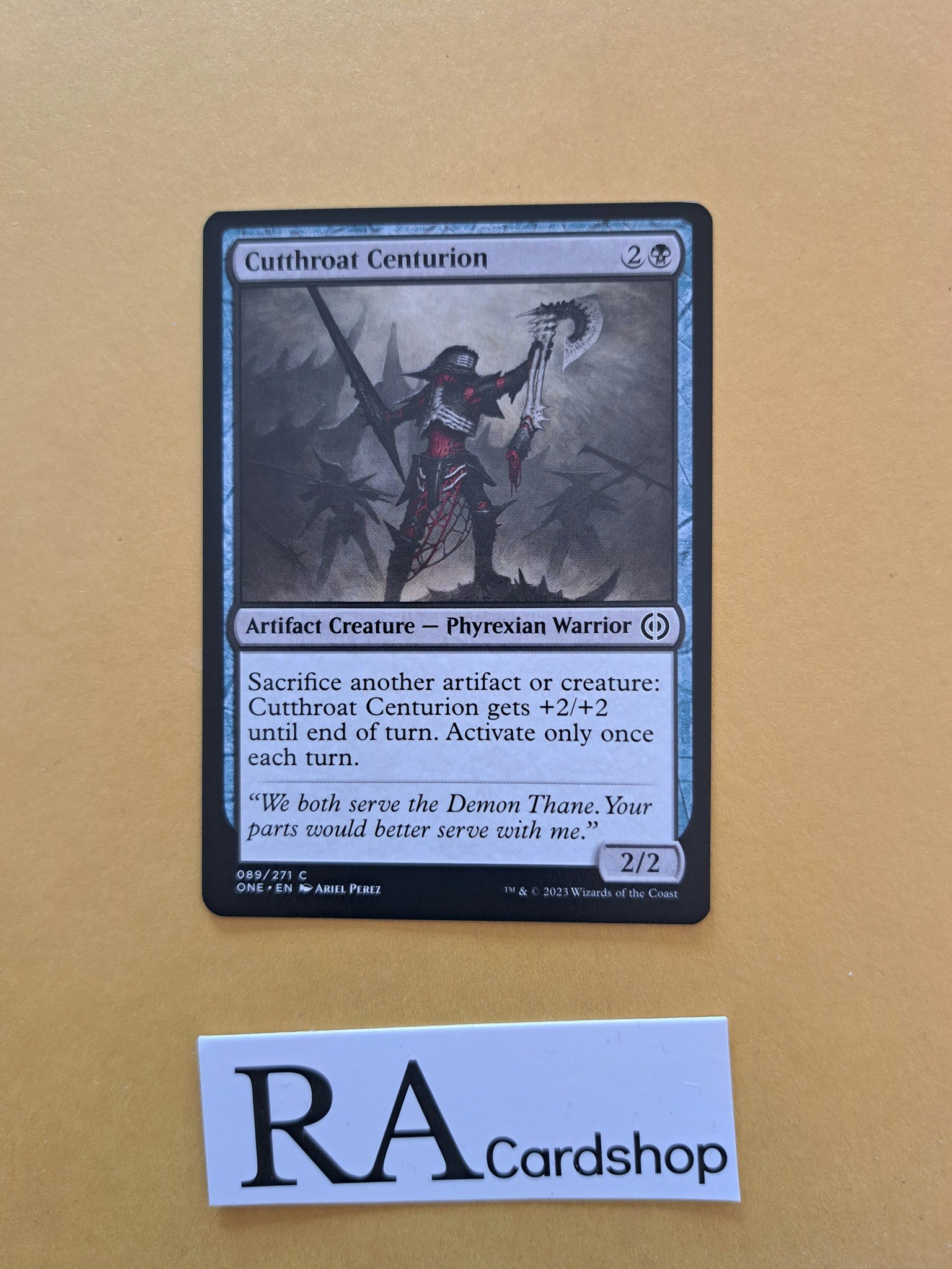 Cutthroat Centurion Common 089/271 Phyrexia All Will Be One Magic the Gathering