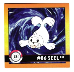Seel #86 Stickers 1999 Series 1 Pokemon
