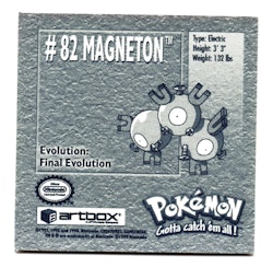 Magneton #82 Stickers 1999 Series 1 Pokemon