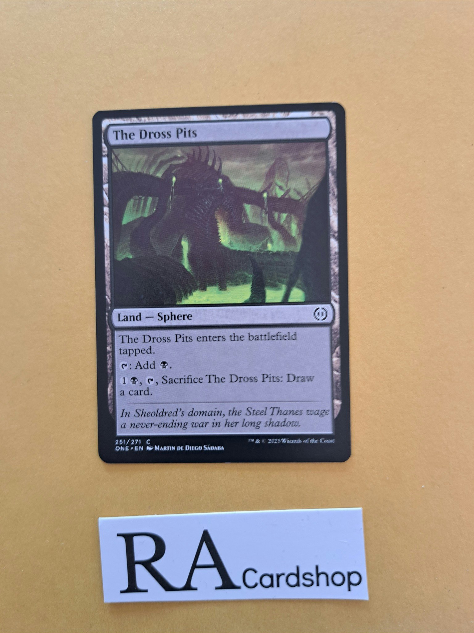 The Dross Pits Common 251/271 Phyrexia All Will Be One Magic the Gathering
