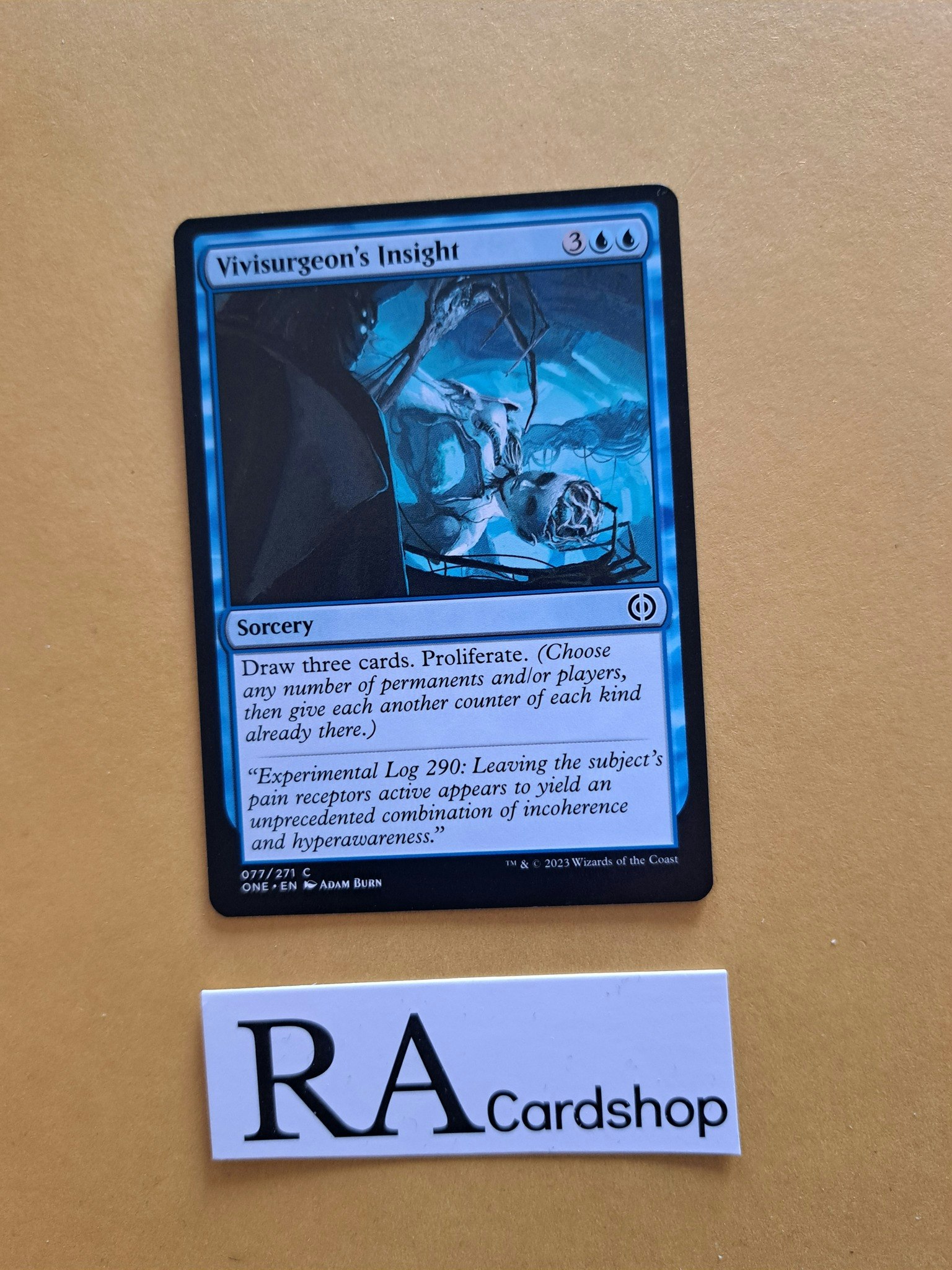 Vivisurgeons Insight Common 077/271 Phyrexia All Will Be One Magic the Gathering