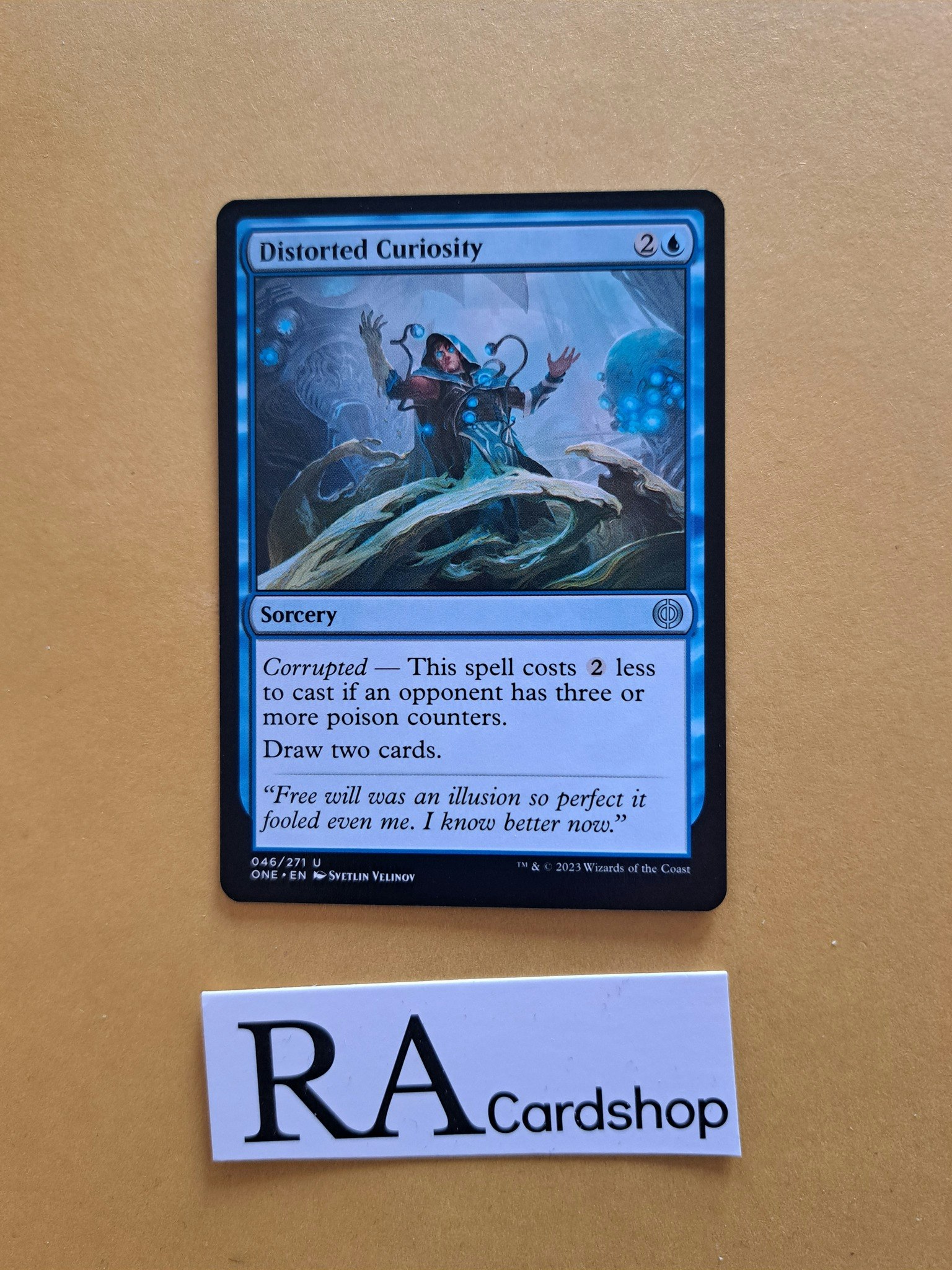 Distorted Curiosity Uncommon 046/271 Phyrexia All Will Be One Magic the Gathering