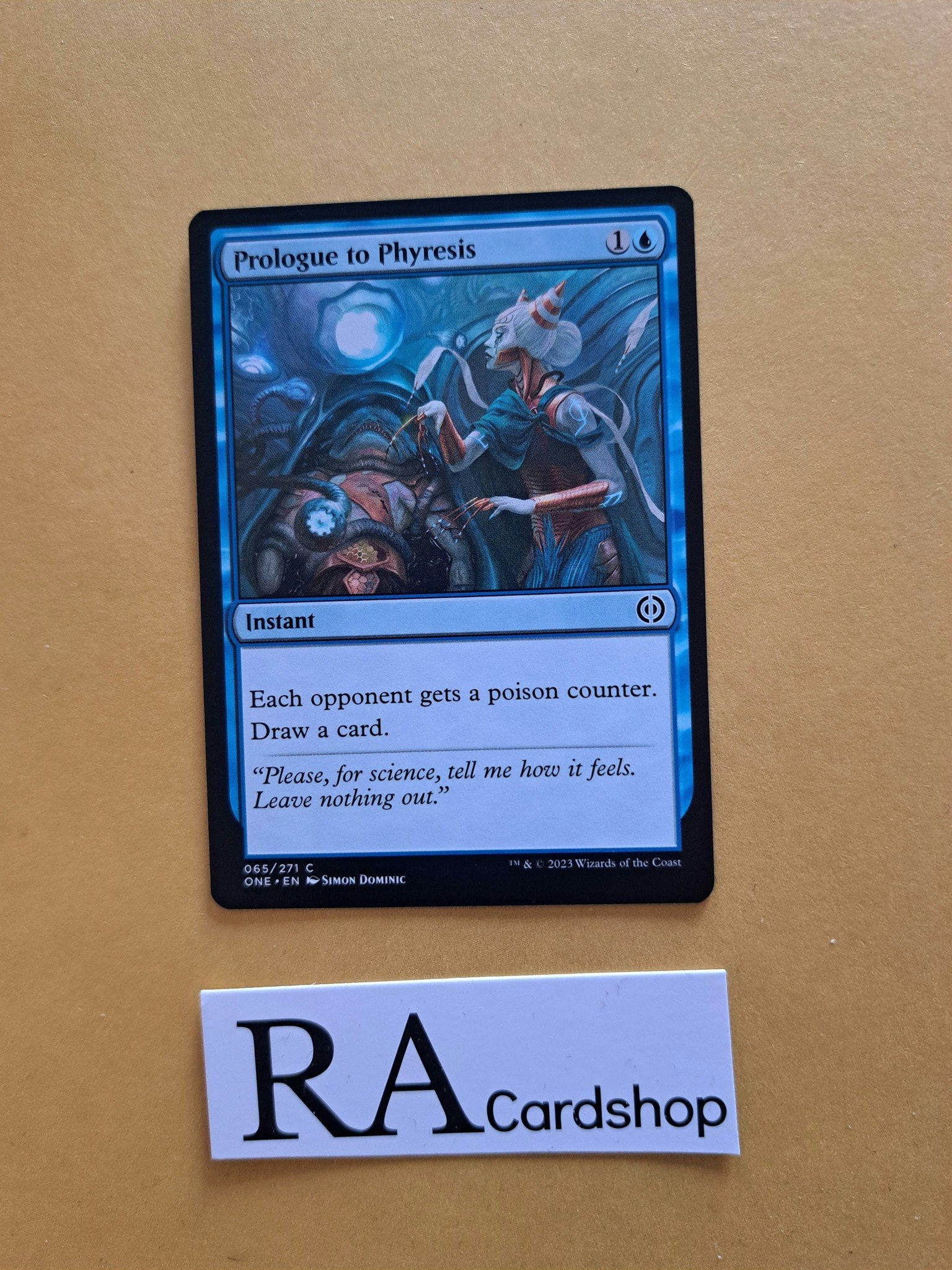 Prologue to Phyresis Common 065/271 Phyrexia All Will Be One Magic the Gathering