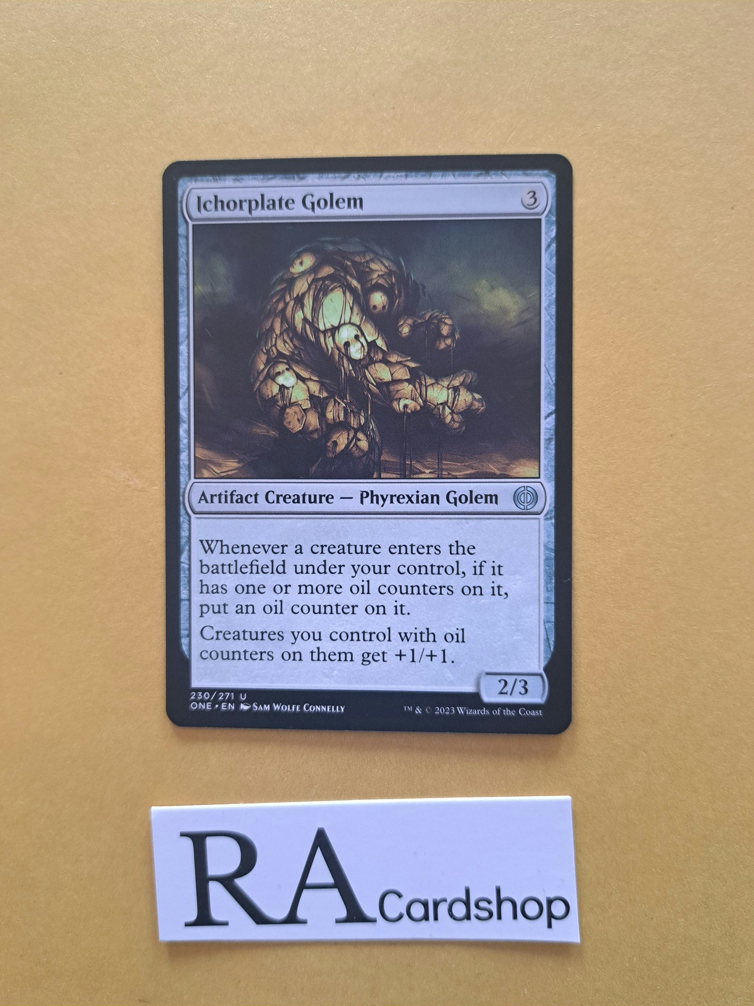 Ichorplate Golem Uncommon 230/271 Phyrexia All Will Be One Magic the Gathering
