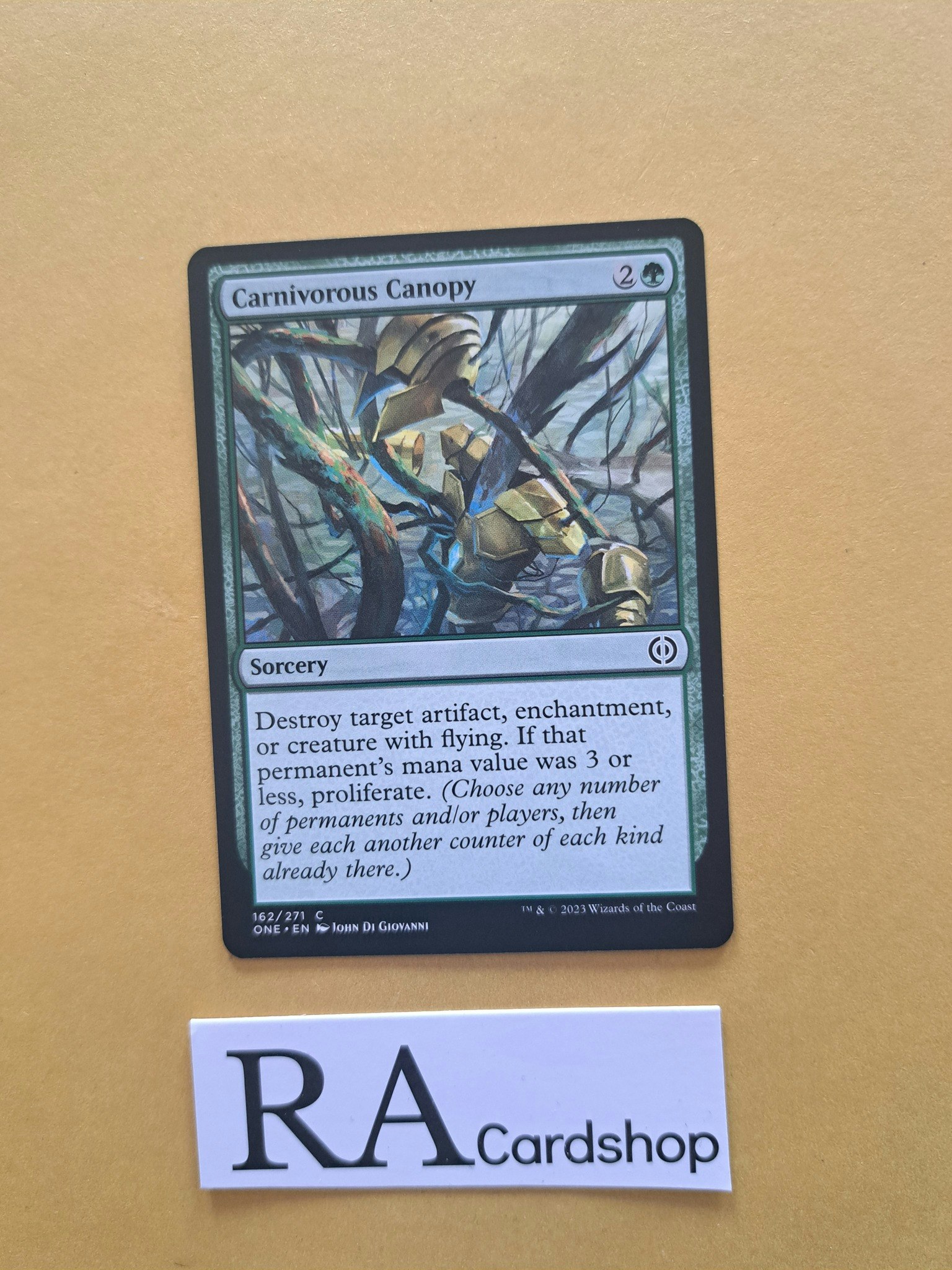 Carnivorous Canopy Common 162/271 Phyrexia All Will Be One Magic the Gathering