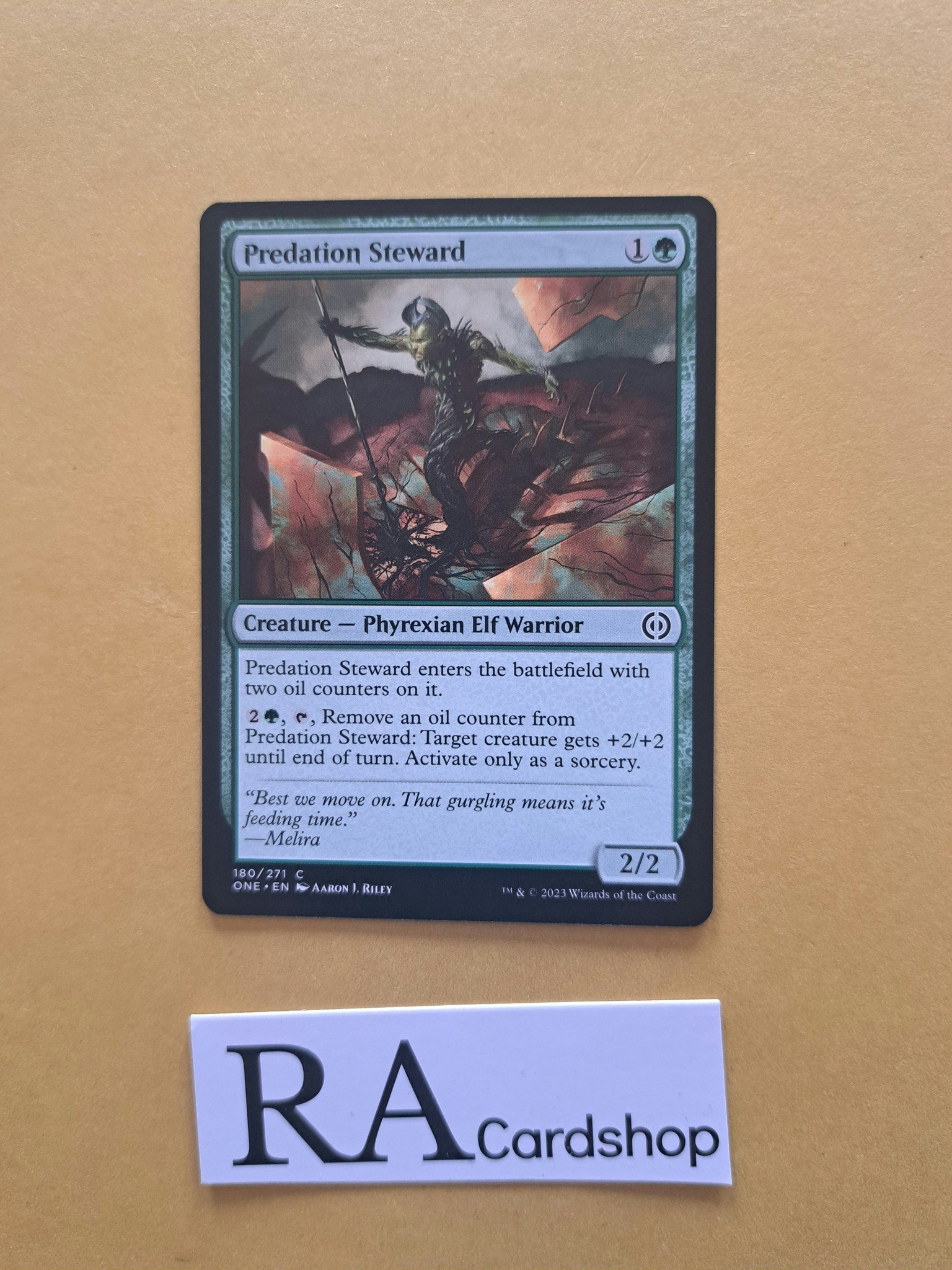 Predation Steward Common 180/271 Phyrexia All Will Be One Magic the Gathering