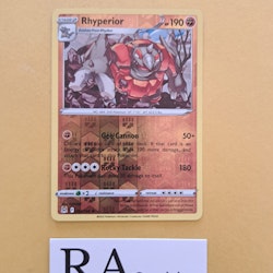 Rhyperior Reverse Holo Rare 091/196 Lost Origin Pokémon