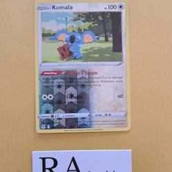 Komala Reverse Holo Uncommon 149/196 Lost Origin Pokemon