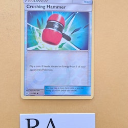 Crushing Hammer Reverse Holo Uncommon 115/149 Sun & Moon Pokemon