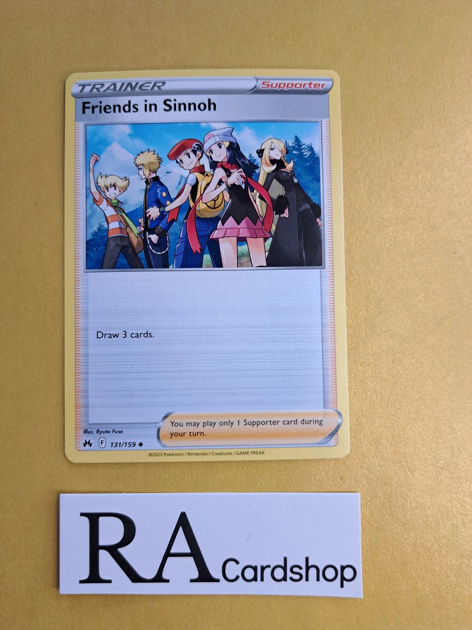 Friends in Sinnoh Uncommon 131/159 Crown Zenith Pokemon