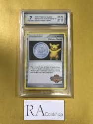 Victory Medal Silver Battle Road Autumn 2009-10 Pokemon Graded Card 7 Rauk Card