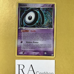 Unown Holo Rare M/28 EX Unseen Forces Unown Collection Pokemon
