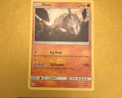 Onix Common 105/236 Cosmic Eclipse Pokemon