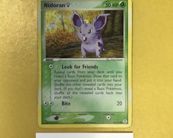 Nidoran Reverse Holo Common 70/112 EX FireRed & LeafGreen Pokemon