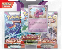 Paldea Evolved 3 Pack Blister Pokemon
