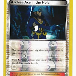 Archies Ace in the Hole Reverse Holo Uncommon 124/160 Primal Clash Pokemon