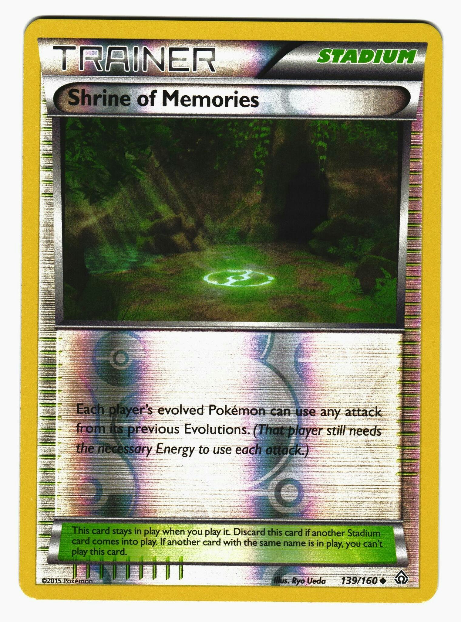 Shrine of Memories Reverse Holo Uncommon 139/160 Primal Clash Pokemon