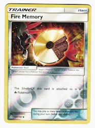 Fire Memory Uncommon Reverse Holo 123/156 Ultra Prism Pokemon