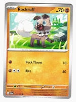 Rockruff Common 116/193 Paldea Evolved Pokemon