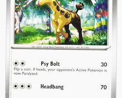 Girafarig Common 154/193 Paldea Evolved Pokemon