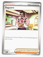 Saguaro Uncommon 187/193 Paldea Evolved Pokemon