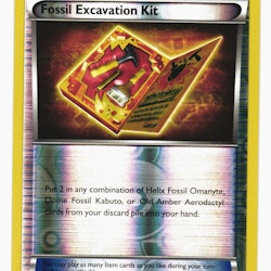 Fossil Excavation Kit Reverse Holo Uncommon 101/124 Fates Collide Pokemon