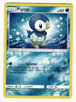 Piplup Common Reverse Holo 31/156 Ultra Prism Pokemon