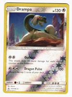 Drampa Reverse Holo Rare 117/156 Ultra Prism Pokemon