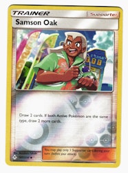Samson Oak Uncommon Reverse Holo 185/214 Unbroken Bonds Pokemon