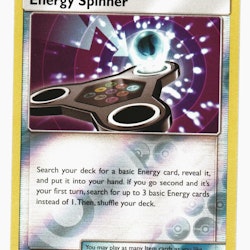 Energ Spinner Uncommon Reverse Holo 170/214 Unbroken Bonds Pokemon
