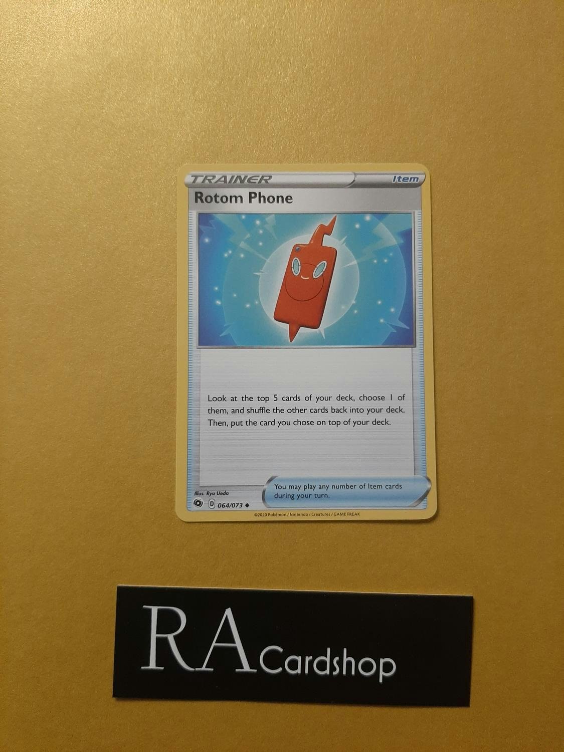 Rotom Phone Uncommon 064/073 Champions Path Pokemon