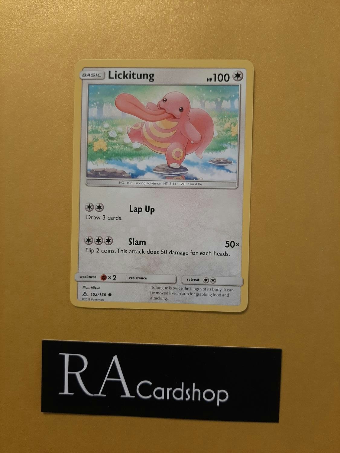 Lickitung Common 102/156 Ultra Prism Pokemon
