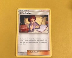 Bills Analysis Rare 51/68 Hidden Fates Pokemon