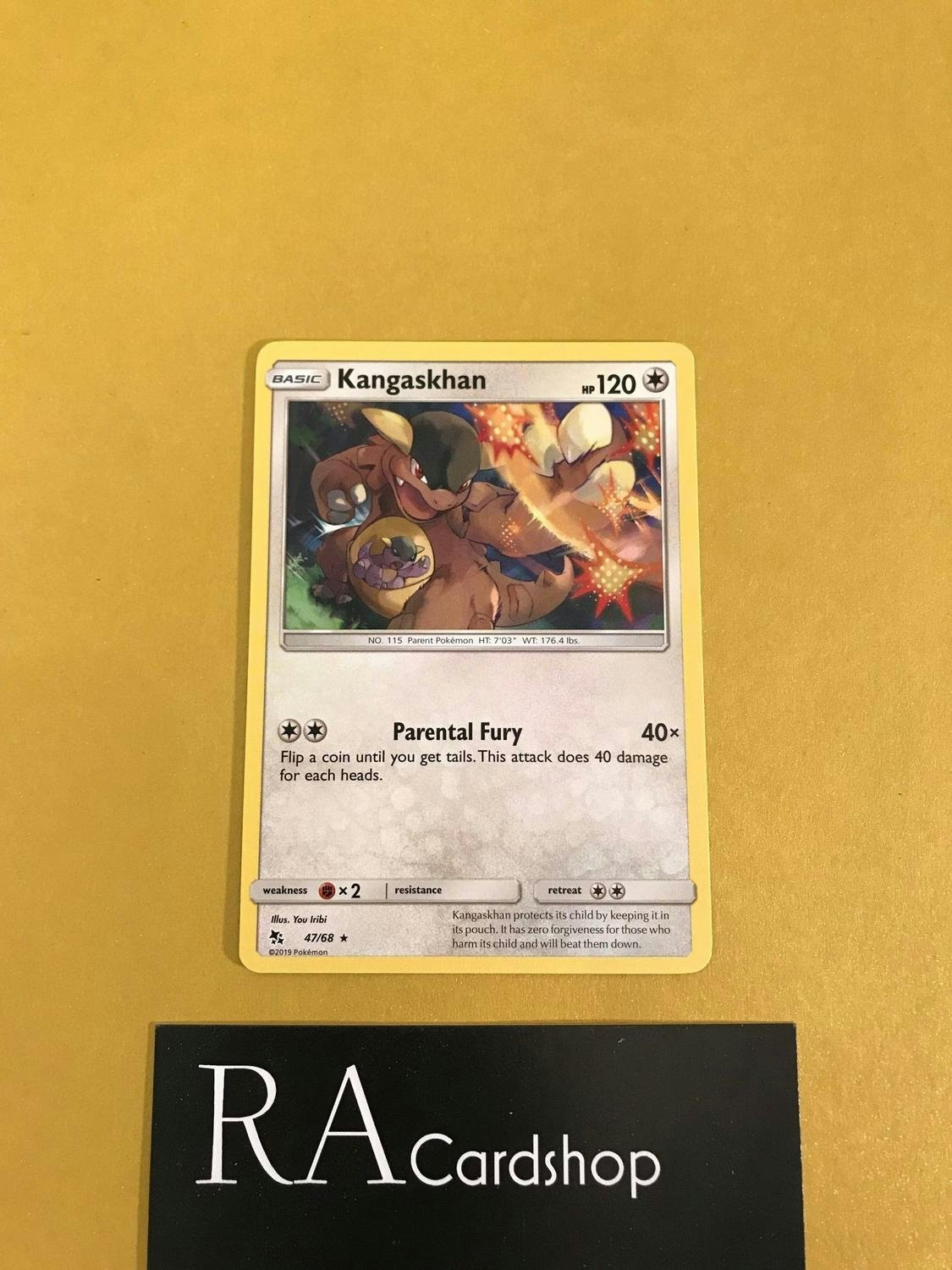 Kangaskhan Rare 47/68 Hidden Fates Pokemon