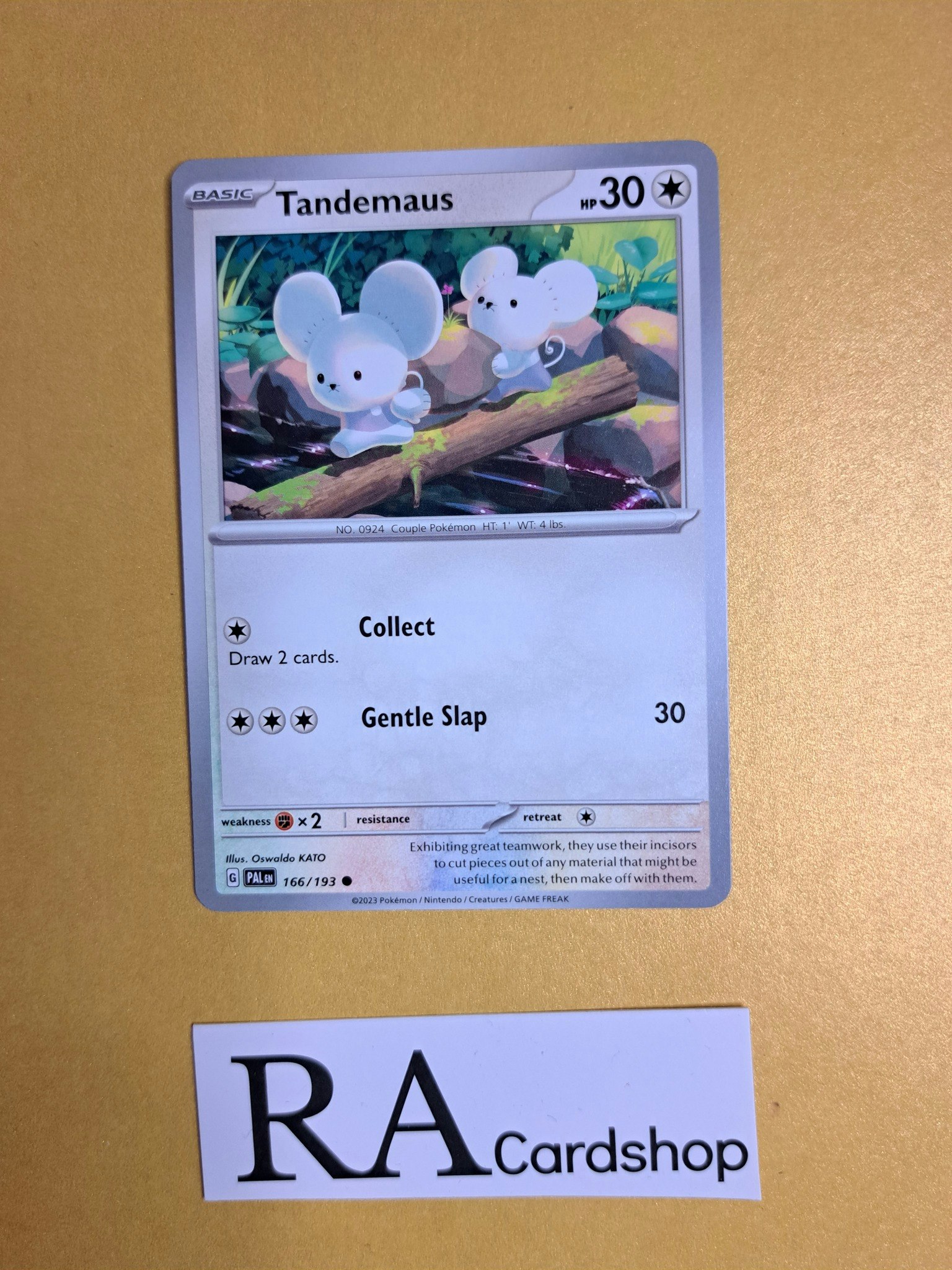 Tandemaus Common 166/193 Paldea Evolved Pokemon