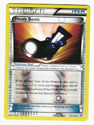 Heavy Boots Uncommon Reverse Holo 141/162 XY BREAKthrough Pokemon