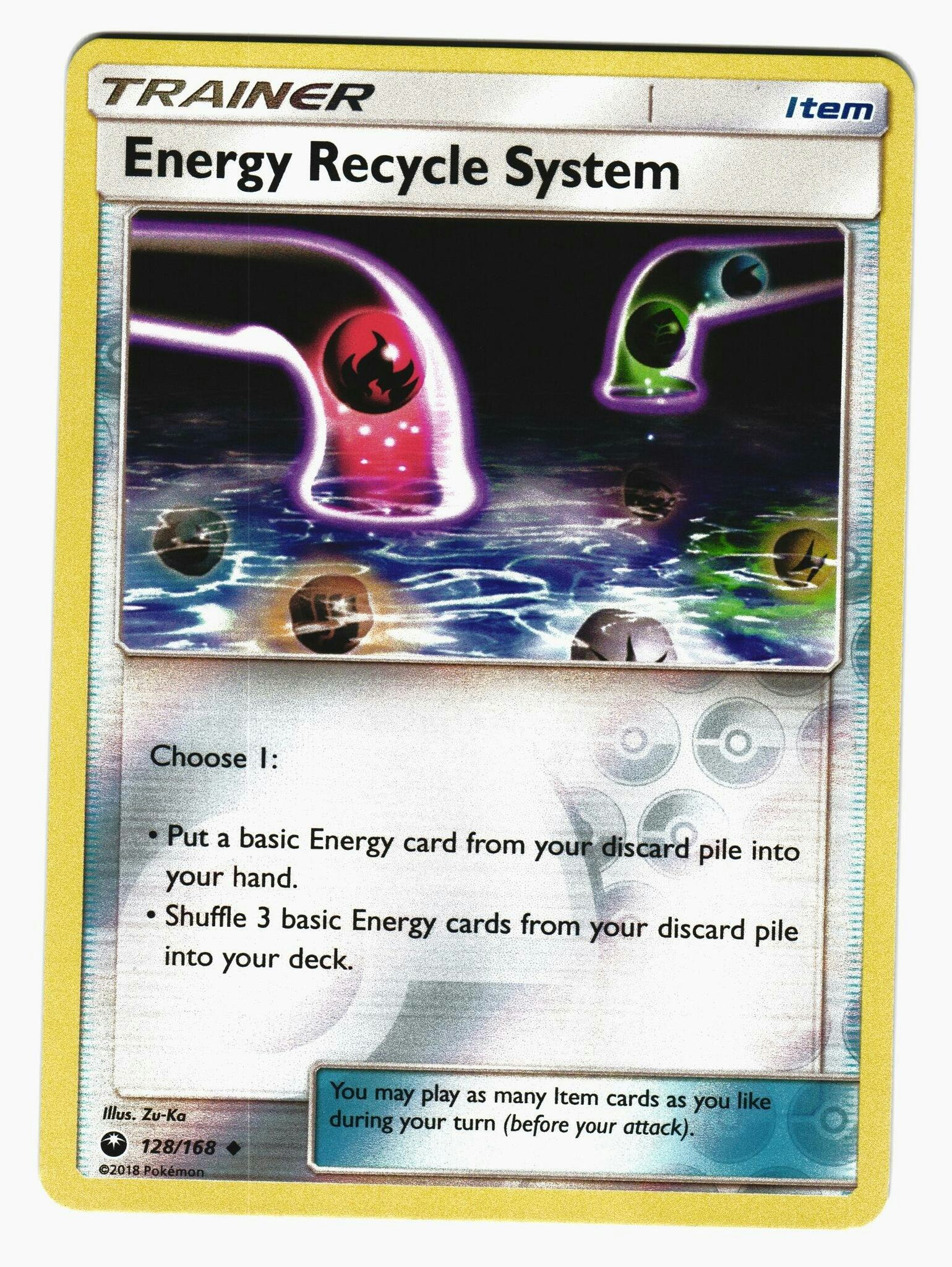 Energy Recycle System Uncommon Reverse Holo 128/168 Celestial Storm Pokemon