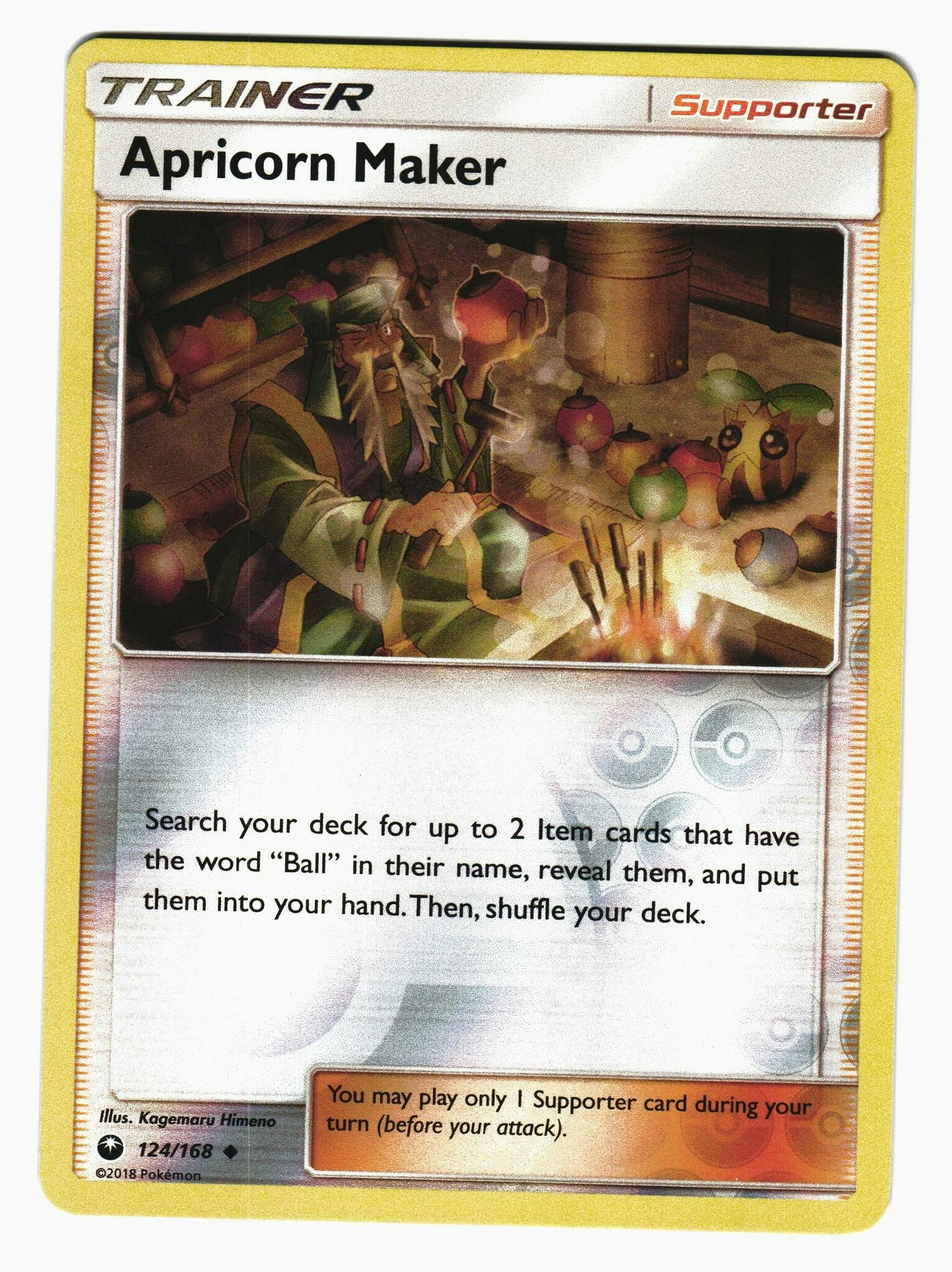 Apricorn Maker Uncommon Reverse Holo 124/168 Celestial Storm Pokemon