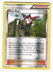 Ninja Boy Uncommon Reverse Holo 103/114 Steam Siege Pokemon