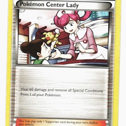 Pokemon Center Lady Uncommon 93/106 XY Flashfire Pokemon