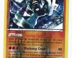 Machamp Reverse Holo Rare 46/111 Furious Fists Pokemon