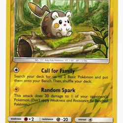 Togedemaru Reverse Holo Uncommon 73/236 Cosmic Eclipse Pokemon