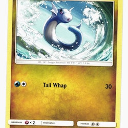 Dratini Common 35/70 Dragon Majesty Pokemon