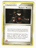Rockets Mission Uncommon 88/109 EX Team Rocket Returns Pokemon