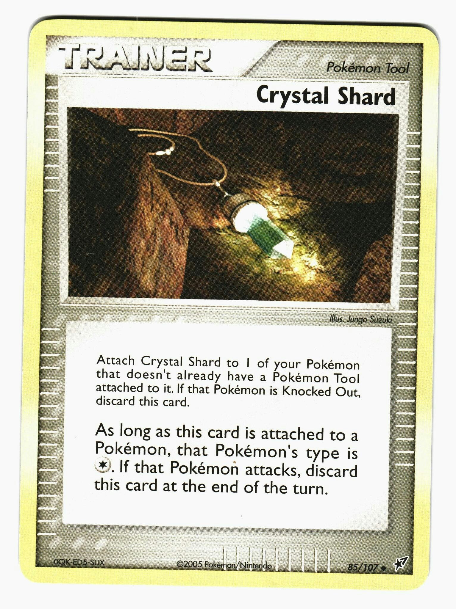 Crystal Shard Uncommon 85/107 EX Deoxys Pokemon