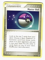 Master Ball Uncommon 88/107 EX Deoxys Pokemon