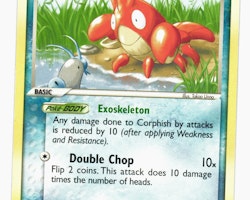 Corphish Common 57/107 EX Deoxys Pokemon